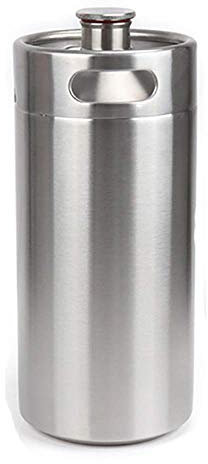 Edelstahl 5L / 4L / 3.6L / 2L Mini Bier unter Druck tragbare Bierflasche Bierbrauen Bierherstellung Werkzeug (3.6L)