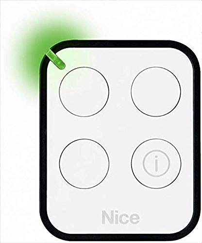 Nice SPA ERA ONE Télécommande 3 canaux 433,92 MHz bidirectionnelle, code : ON3EBD, blanc