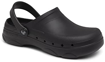 Vidar - unisex sanitär arbetsklov, svart, 43 EU Bred
