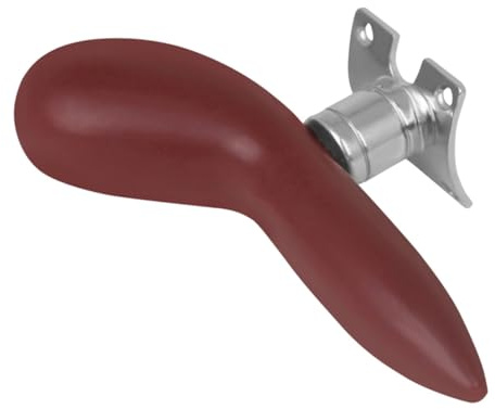 ifundom Fagott Handhalterung mit Ergonomischem Design Rutschfest aus Abs und Metall Rot zur Entlastung von Daumen und Fingern