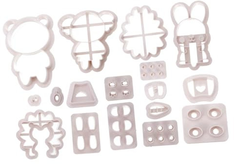 Cabilock 4juegos Cortadores De Galletas De Animales Moldes De Galletas Para Hornear Forma De Animales De Bosque y Postres