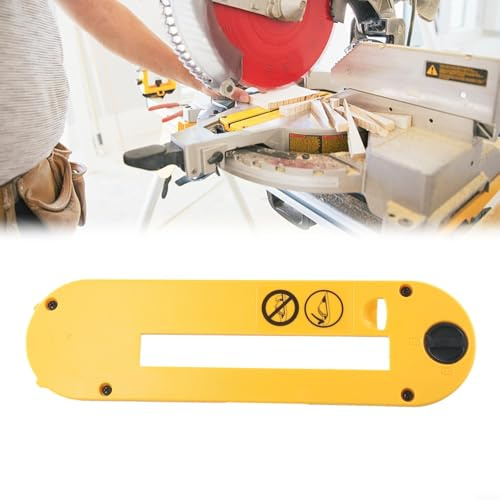 Lecreatekit Table Saw Throat Plate, Dado Insert Throat Plate For DWE7402DI, for 10-Inch Portable Table Saw, for DWE7490/DWE7491