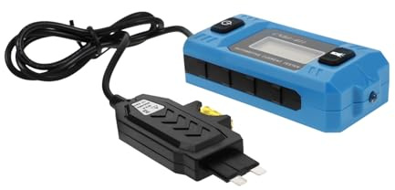HEALEEP Misuratore Per Fusibili Auto Tester Elettronico Digitale Misuratore Amperometro Senza Batteria
