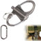 Keychain Lighter Match,Briquet Infini Permanent,Briquets Remplissable au Kérosène de Plein Air,Porte-clés Allumette en Métal Fantaisie,pour Le Camping en Plein Air, sans Gaz Butane