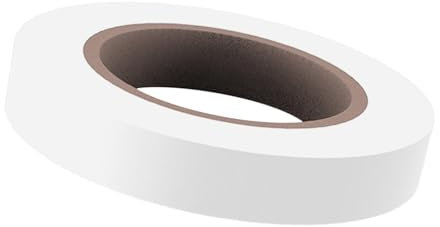 kowaku Modell Fine Line Masking Tape Weiß 25M Länge Maler Flexibles Zubehör PVC für Farbtrennung DIY Art Craft, 5 Mm Breite