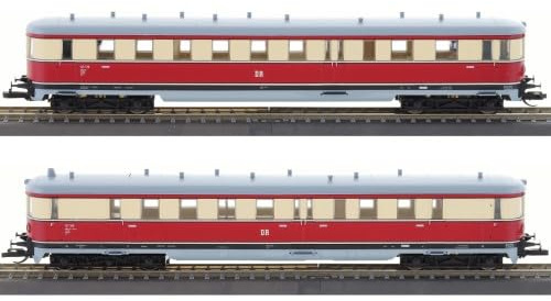 Tillig 02857 TT Triebwagen VT 137 mit Steuerwagen VS 145, DR, Ep. III