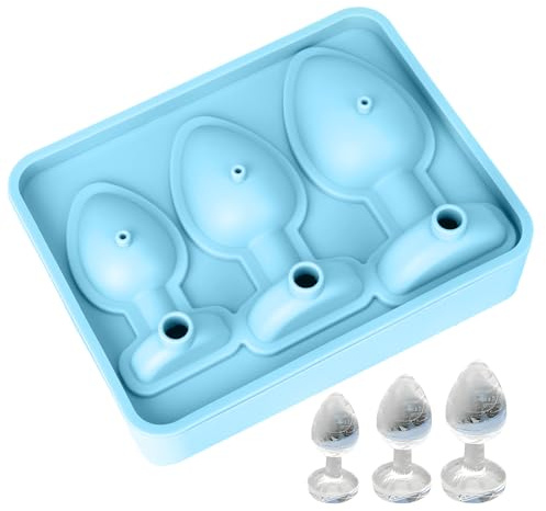 Eiswürfelform Silikon Plug Eiswürfelform for Butt Plug, Analplug Eis Schale