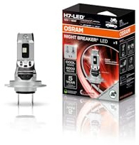 OSRAM Umrüstung H7 auf LED Glühlampe Fernscheinwerfer 16W 6000K Fernlicht Birne 64210DWNBSP-1HB