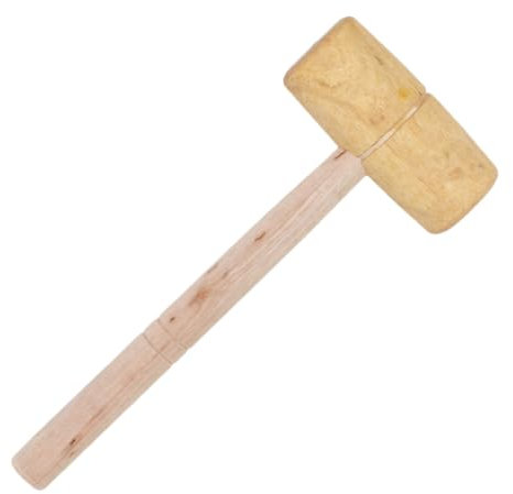 SHINEOFI Martillo de Madera Multifuncional para Carpintería y Herramienta de Trabajo Madera de Ergonómico