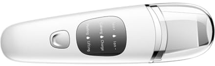 TOYZFRIENDY Épurateur Ultrasonique De Peau Blanc Nettoyant Électrique Visage Anti-points Noirs Pour Soins Du Visage Portable Et Léger Écran Lcd