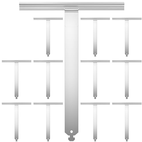 Zalava 12 Pcs Attache Tablier Volet Roulant en Acier Inox Pour Lame 14mm