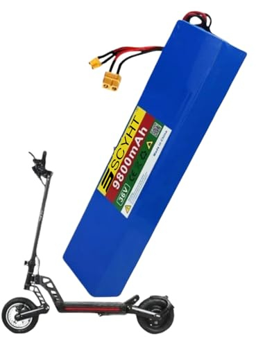 SSCYHT Batería de Litio para Patinete eléctrico 10S3P, 36 V, 9800 mAh, con Conector de Interfaz XT60+XT30 para Kit Modificado de Motor.