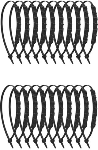 Motorrad Schneereifen Schneekette, 20 Stück 50cm Nylon Fahrrad Schneeketten Kabelbinder, Spikes Reifen, Anti Rutsch Ketten, Winterreifenketten Für Skid-Winter