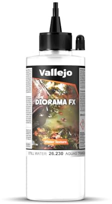 Vallejo Diorama FX Acrylfarbe 200 ml für realistische Terrain-Texturen, Schnee, Wasser und Schlamm. Ideal für Modellbau und Dioramen. Teil der Diorama-Serie.