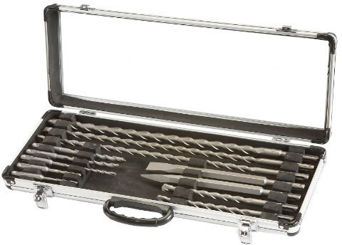 Einhell 4258090 Set 12 Pezzi. Punte-Sds Plus e Scalpelli