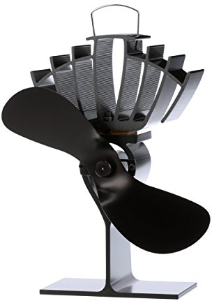 Ecofan UltrAir Ventilateur de poêle – Design Classique Puissant – 125 CFM – Idéal pour Poêles à Bois – Ventilateur Thermique pour une Circulation d’Air Efficace & des Économies de Combustible