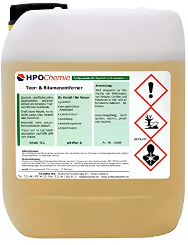 HPOChemie Teer- und Bitumenentferner - schnell wirksam - 2,5ltr.