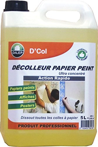 Décolleur Papier peint & affiches D'COL - Concentré - Bidon de 1 L