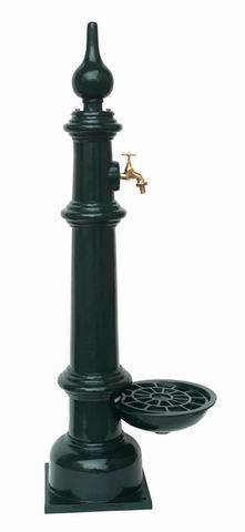 Säulenbrunnen Aluminium Brunnen Standbrunnen Landhausstil Zierbrunnen 120cm LTA381 Palazzo Exklusiv