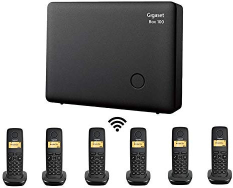 Mini Centralita Inalámbrica Gigaset con 6 teléfonos Inalámbricos