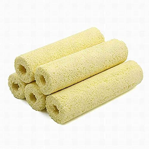 Round Ceramic Bar Filter Media, 9 Pieces total For Pond & Aquarium Filtration, Fish Safe Ceramic Aquarium & Pond Bio Filter Media, Pack of 9 - Bacteria House, Bio House