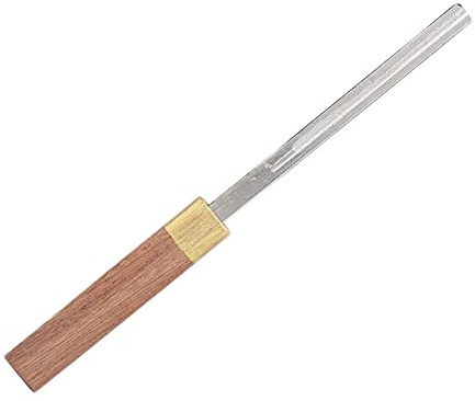 01 02 015 Bundfeile, Polieren Verbesserte Gitarren-Bundkrnungsfeile Silber mit 2 Schutzfolien fr Bass fr Mandoline