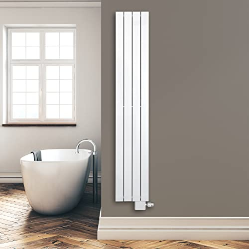 Paneelheizkörper Flachheizkörper mit seitlichem Anschluss (543 Watt nach EN442) (1800 x 298 (Anschluss rechts))