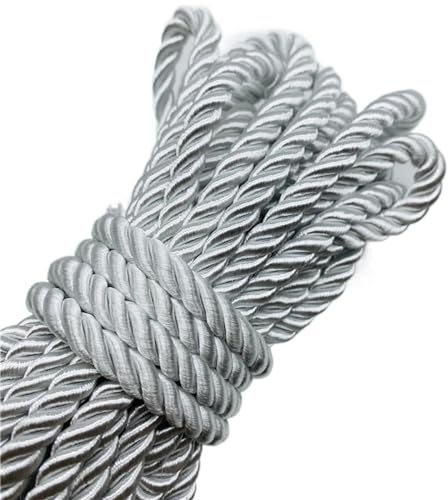 Gartenseil 5yards/Lot 6mm 3-Strand Paracord Rope for Home Decoration Accessories DIY Handmade Home Textile Decoration Garten Kordel (Color : 01)