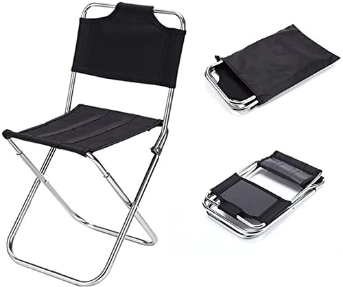 Sedia pieghevole multifunzionale, sedia pieghevole portatile, sedie leggere, sedia da pesca, sgabello da campeggio leggero con borsa per il trasporto, per adulti, pesca, escursionismo, giardinaggio