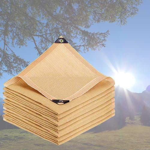 KAnduo Tende A Vela Ombreggiante Impermeabile 3x4 4x5 6x8 8x8 8x10m, Protezione Raggi UV 90%, Telo Ombra Tende da Sole for Esterno Giardino Terrazzo(3X8m)