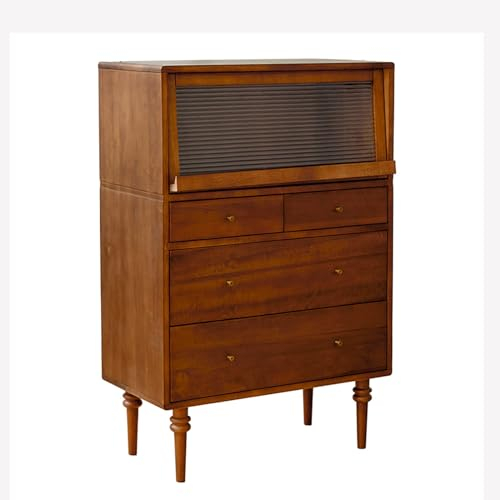 Cenz-888 Schubladenkommode für Schlafzimmer Schrank mit 5 Schubladen, Holzkommode, moderner Kommode, Aufbewahrungsschrank for Schlafzimmer, Schrank, Wohnzimmer, Eingangsbereich Schubladenkommode