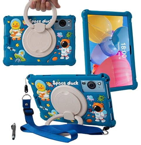 EspZanthic Funda Universal 10.1 Tablet Compatible con DOOGEE U9/U10/T10 Pro/YESTEL T5/T13/ Oangcc 10.1/ ZIOVO 10/ JUSYEA J5/ DMOAO 10.1/ RUSHAR 10.1/ SIMPLORI 10.1