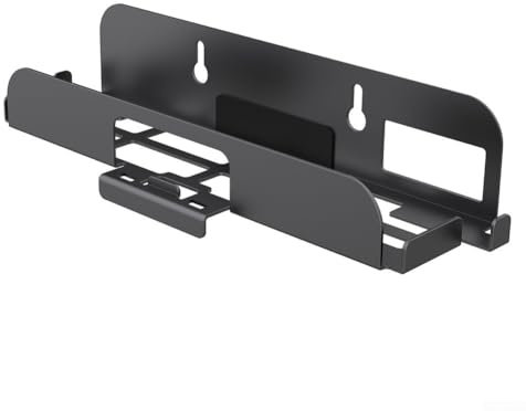 Game Console Wall Mounted Storage Rack, Metal Wall Mount, Space-Saving Design Enhanced Heat, For Nintendo Switch2,225X69X52mm