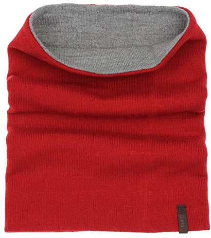 Barts Eclipse Loopschal Damen/Herren - Tube Rundschal Strickschal Winter Herbst-Winter - One Size rot