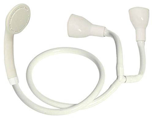 Double Tap Shower Spray Hose Bath Tub Sink Spray Attachment Head Washing Indoors PVC TWIN DUO