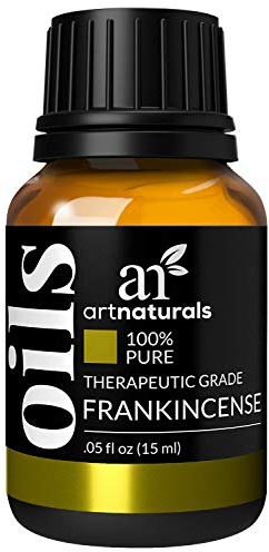 ArtNaturals 100% Naturreines Ätherisches Weihrauchöl - (.05 Fl Oz / 15ml) - Frankincense Essential Oil - Boswellia Serrata - Bio Weihrauch - Zur Aromatherapie und Einreibung