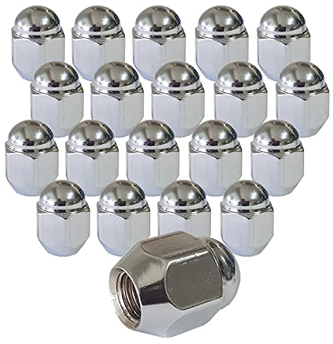 20 dadi conici M12 x 1,5 HEX21 compatibile con Citroen Hyundai KIA Mazda