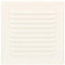 KOTARBAU® Griglia di ventilazione 165 x 165 mm con rete bianco aerazione areazione metalica da sovrapporre