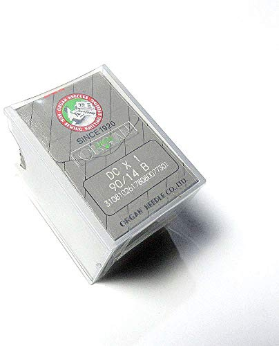 100 Pcs Organ Dcx1 Sewing Machine Needles for Overlock Babylock Brother Juki + (Needle Size:75/11)