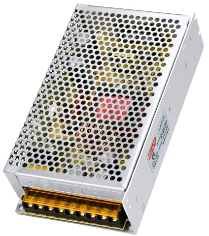 LEDMO 24V 10A 240W Transformador de Potencia, Fuente de Alimentación, Transformador de Voltaje para la Tira de LED