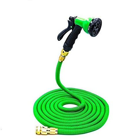 Offre Spéciale 100ft Tuyau D'arrosage Extensible Tuyau d'eau Flexible Magique Tuyau D'arrosage De L'ue Tuyau avec Pistolet De Pulvérisation, Lavage De Voiture 100FT