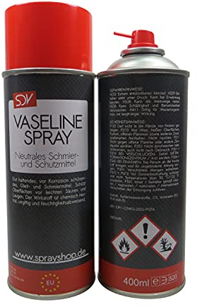 SDV Chemie Vaselinespray 12x 400ml Sprühfett Gleitmittel Fettspray Schmierfett Schmiermittel