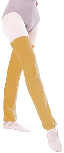 s.lemon Damen Beine Oberschenkel Stulpen Tanzen Strickstulpen Lang Ballett Beinwärmer Legwarmers