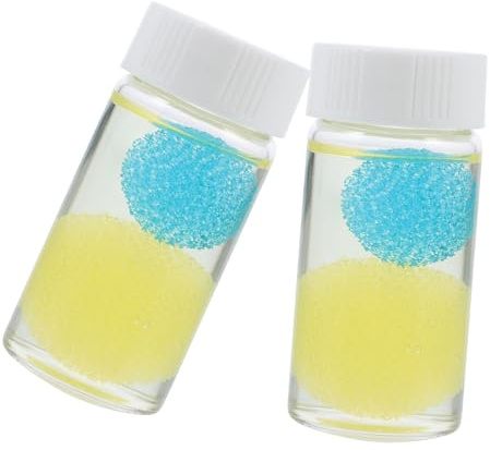 MERRYHAPY 2stücke Reinigungslösung Für Wimpernpinzetten Mit Integriertem Schwamm Schonendes Wimpern-reinigungswerkzeug Für Salonbedarf Und Private Anwendung Effektiver Kleberentferner Für Pr