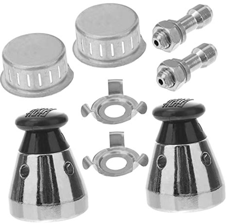 Amosfun Válvula De Alivio De Seguridad para Olla Presión Recambio De Aluminio Kit Regulador y Protector Antibloqueo Compatible con Ollas Domésticas