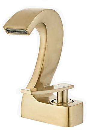 XIAOLZSL Faucet Basin undercounter washbasin hot and Cold faucets, Without Tubes