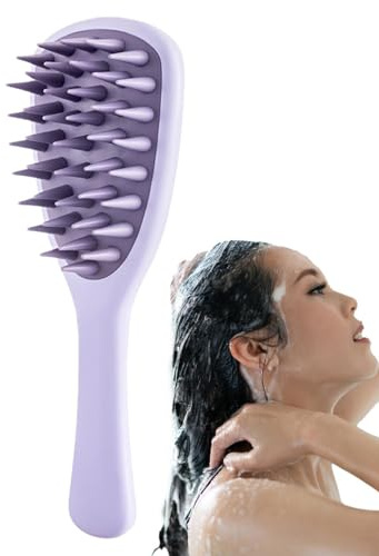 Brosse À Shampoing, Épurateur De Cuir Chevelu - Brosse À Shampoing Pour Cheveux, Masseur De Cuir Chevelu, Épurateur De Tête À Long Manche - Shampooing Masseur De Cuir Chevelu, Exfoliant De Cuir Chevel