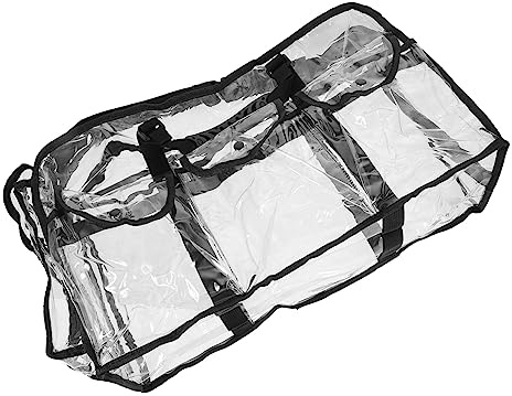 OUNONA Kosmetiktasche Zum Reisen Hängende Aufbewahrungstasche Tragbare Schminktasche Aus Transparentem Material Für Urlaub Geschäftsreise Und Outdoor-aktivitäten