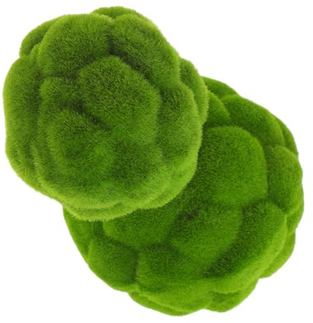 Luxshiny 2Pcs Realistic Artificial Balls for Greenery Decoration for Restaurants Hotels Cafes Home Gardens Parties No Watering Required