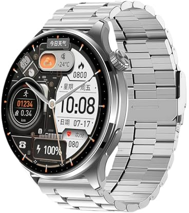 Smartwatch con Mapas 3D, Doble Pago Offline, NFC, Modo Deportivo Y Monitorización De Salud, Pantalla HD De 1,53 Pulgadas, Resistencia Al Agua IP6X, Compatible con Sistemas Android E iOS